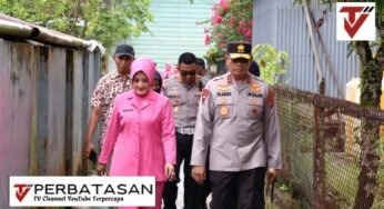 Kapolda Kaltara Kunjungi Rumah Korban Yang Terdampak Gempa Di Tarakan