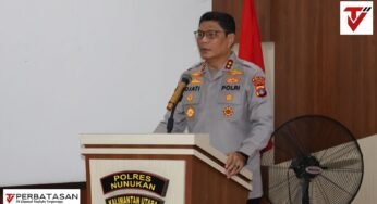 Kapolda Kaltara Lakukan Kunjungan Kerja ke Polres Nunukan, Tekankan Pengawasan Perbatasan dan Pelayanan Publik