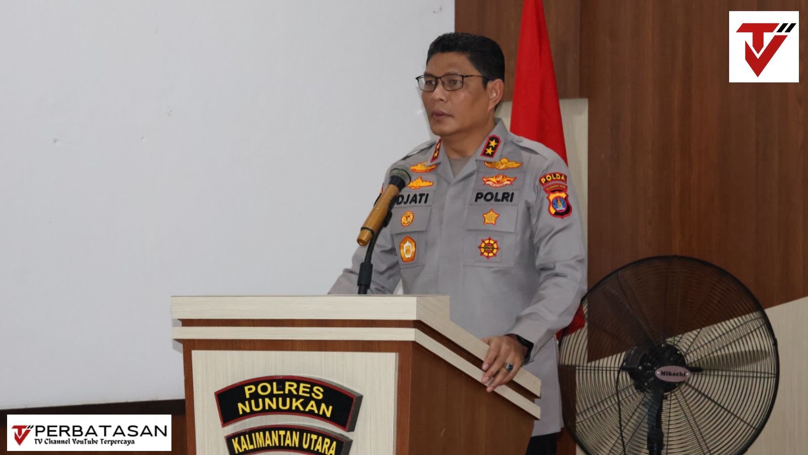 Kapolda Kaltara Lakukan Kunjungan Kerja ke Polres Nunukan, Tekankan Pengawasan Perbatasan dan Pelayanan Publik