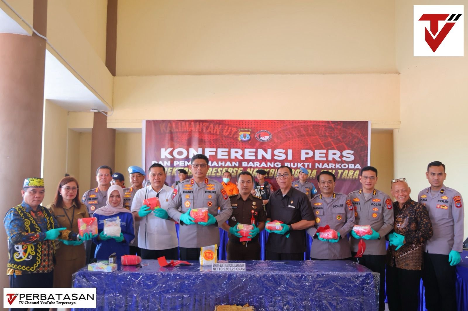 Polda Kaltara Musnahkan Hampir 10 Kg Sabu, Selamatkan Generasi Muda dari Ancaman Narkoba