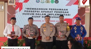 Polres Tarakan Laksanakan Kegiatan Sosialisasi KUHP dan KUHAP