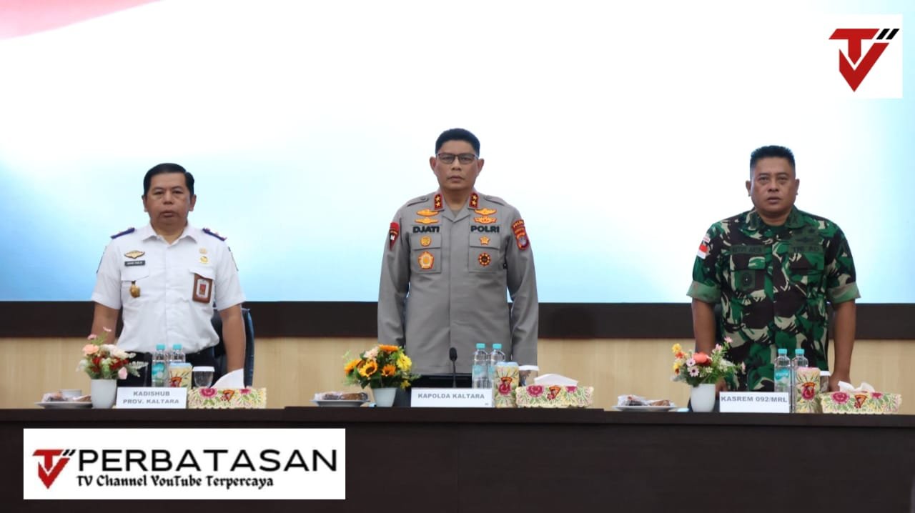 Polda Kaltara Laksanakan Rakor Lintas Sektor Ops Lilin Kayan 2025 Dalam Rangka Pengamanan Dan Pelayanan Natal 2025 Dan Tahun Baru 2026
