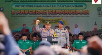 Kapolri Pimpin Apel Kebangsaan Banser, Perkuat Sinergi Pengamanan Natal 2025 dan Tahun Baru 2026