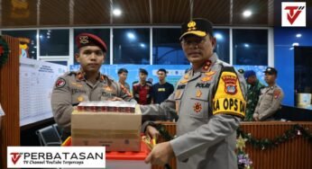 Kapolda Kalimantan Utara Tinjau Pos Pelayanan Operasi Lilin Kayan 2025