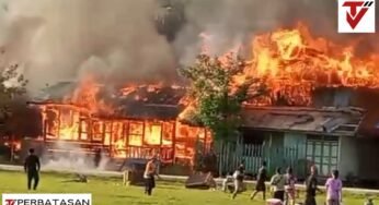 Kebakaran Tiga Rumah, Diduga Akibatkan Konsleting Listrik