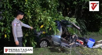 Diduga Dibawa Pengaruh Alkohol, Roda Empat Hantam Roda Dua