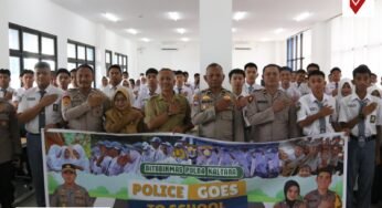 Ditbinmas Polda Kaltara Gelar Police Goes To School, Cetak Pelajar Mitra Kamtibmas