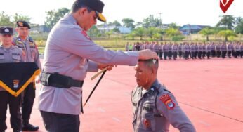 Polda Kaltara Gelar Upacara Penyambutan Bintara Remaja Lulusan Diktuk Gelombang II Tahun 2025