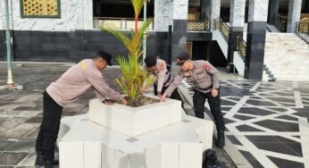 Gerakan Indonesia Asri di Islamic Center Nunukan, Sinergi TNI-Polri dan Masyarakat Menjaga Lingkungan