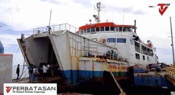 Cuaca Ekstrem, Kendaraan Alami Kerusakan di KM Mandala, Sempat Putar Balik