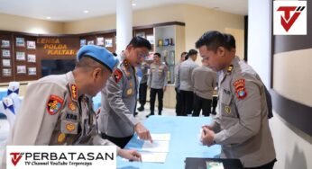 Bidpropam Polda Kaltara Gelar Tes Urine Kepada Para Perwira