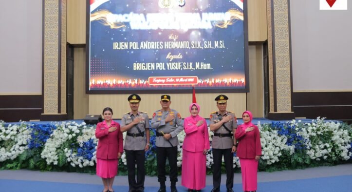 Estafet Kepemimpinan Polda Kaltara, Brigjen Pol Yusuf S.I.K., M.Hum Resmi Menjabat Wakapolda Kaltara