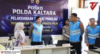 Kapolda Kaltara Cek Langsung Tes Psikologi Calon Taruna AKPOL 2026