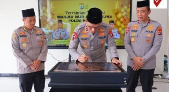 Kapolda Kaltara Resmikan Renovasi Masjid Nur Aryyaguna Polda Kaltara