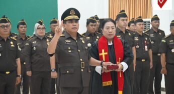 Bangkit Sormin Resmi Jabat Wakajati Kaltara, Gantikan I Made Sudarmawan yang Dimutasi ke Bali