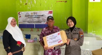 Ditbinmas Polda Kaltara Pererat Silaturahmi Lewat Program “Teras Kamtibmas” di Desa Apung