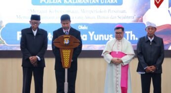 Polda Kaltara Gelar Doa Bersama Lintas Agama Menjelang peringatan Hari Bhayangkara ke-80 tahun 2026