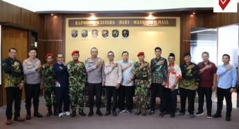 PERKUAT SINERGI, KAPOLDA KALTARA TERIMA SILATURAHMI KOKAM KALIMANTAN UTARA