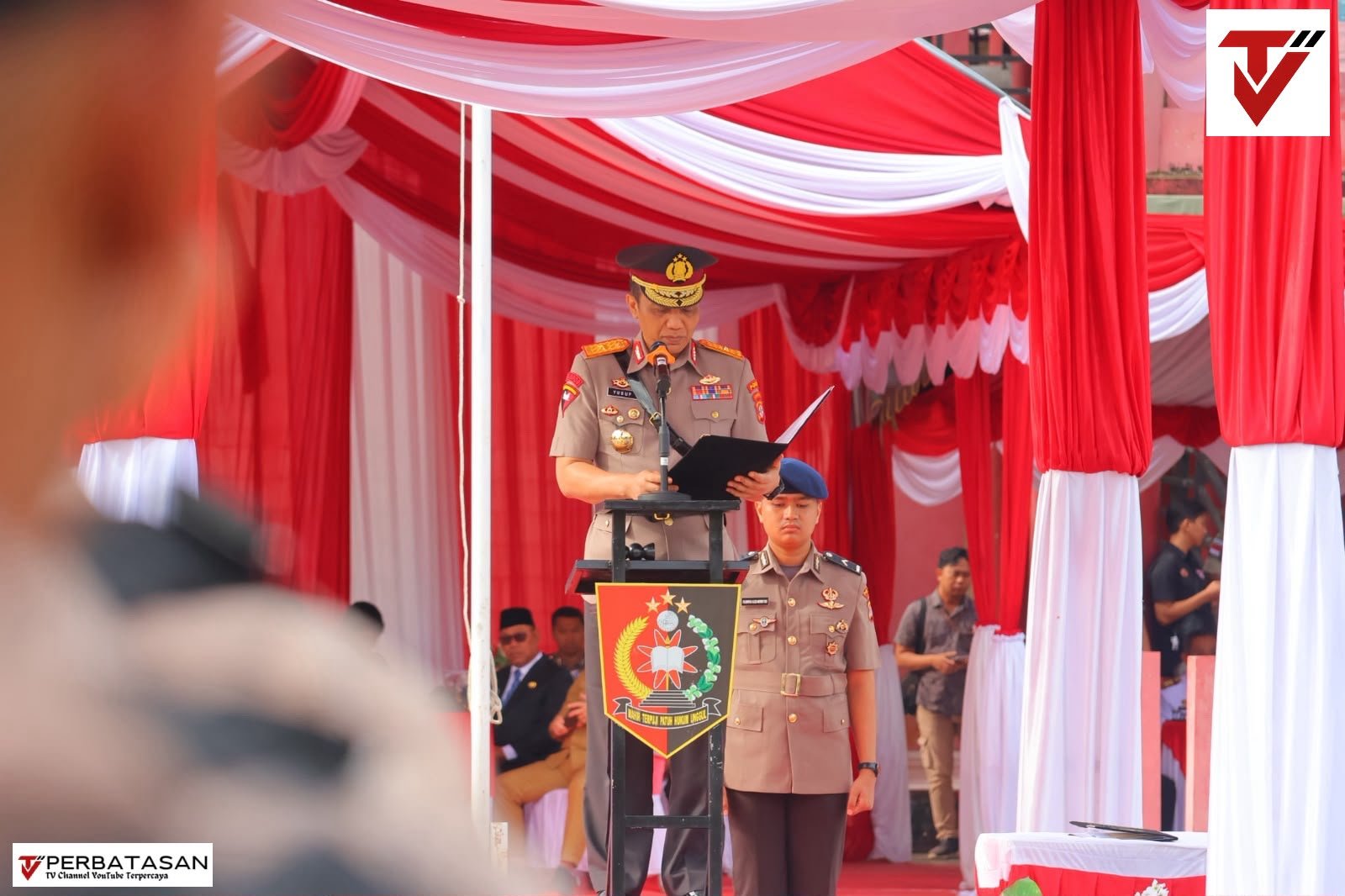 Wakapolda Kaltara Buka Pendidikan Bintara Polri Berkemampuan SPKT TA 2026 di SPN Polda Kaltara