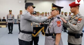 Kapolda Kalimantan Utara Pimpin Upacara Pelantikan Direktur Intelijen dan Keamanan Polda Kaltara