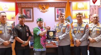 Perkuat Sinergitas, Kapolda Kaltara Silaturahmi ke Kantor Gubernur Kaltara