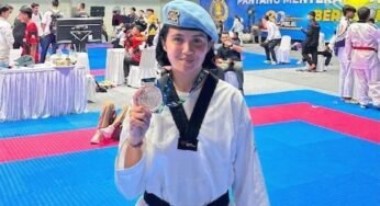 Polwan Polda Kaltara Raih Prestasi di Kejuaraan Taekwondo Kapolri Cup 2026