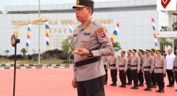 Kapolda Kaltara Sampaikan Lima Penekanan Utama Dalam Apel Perdananya