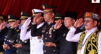 Kapolda Kaltara Hadiri Upacara Detik-Detik Proklamasi HUT ke-81 Kemerdekaan RI