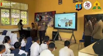 Polwan Polda Kaltara Gelar kegiatan Goes To School, Edukasi Siswa tentang Keamanan Diri dan Dunia Digital