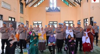 Hari Jadi Propam Polri ke-24, Bidpropam Polda Kaltara Gelar Bansos di Panti Sosial Tresna Werdha Marga Rahayu