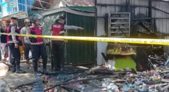 Dua Kios di Kolaka Ludes Terbakar, Penyebab Kebakaran Didalami Petugas