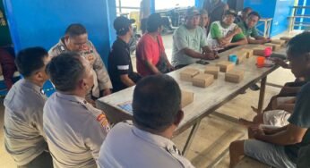 Personel Ditbinmas Polda Kaltara Gencarkan Sosialisasi Pencegahan Karhutla di Wilayah Kaltara